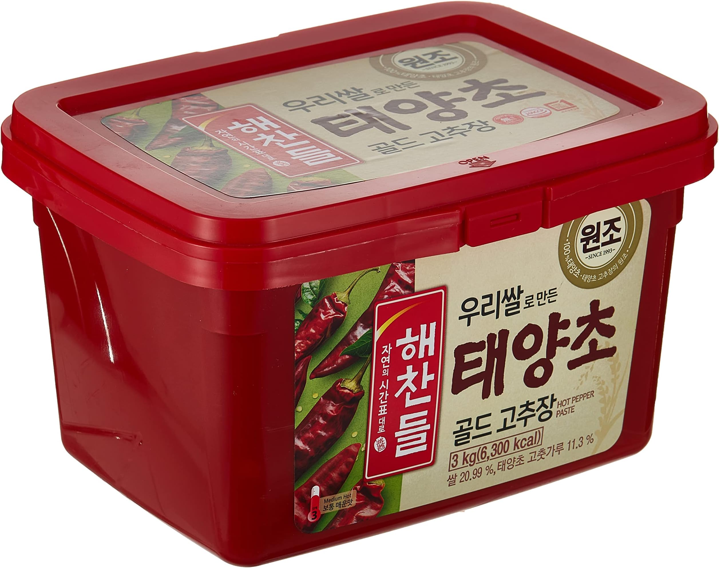 Haechandle Korean Gochujang Hot Pepper Paste - 3kg