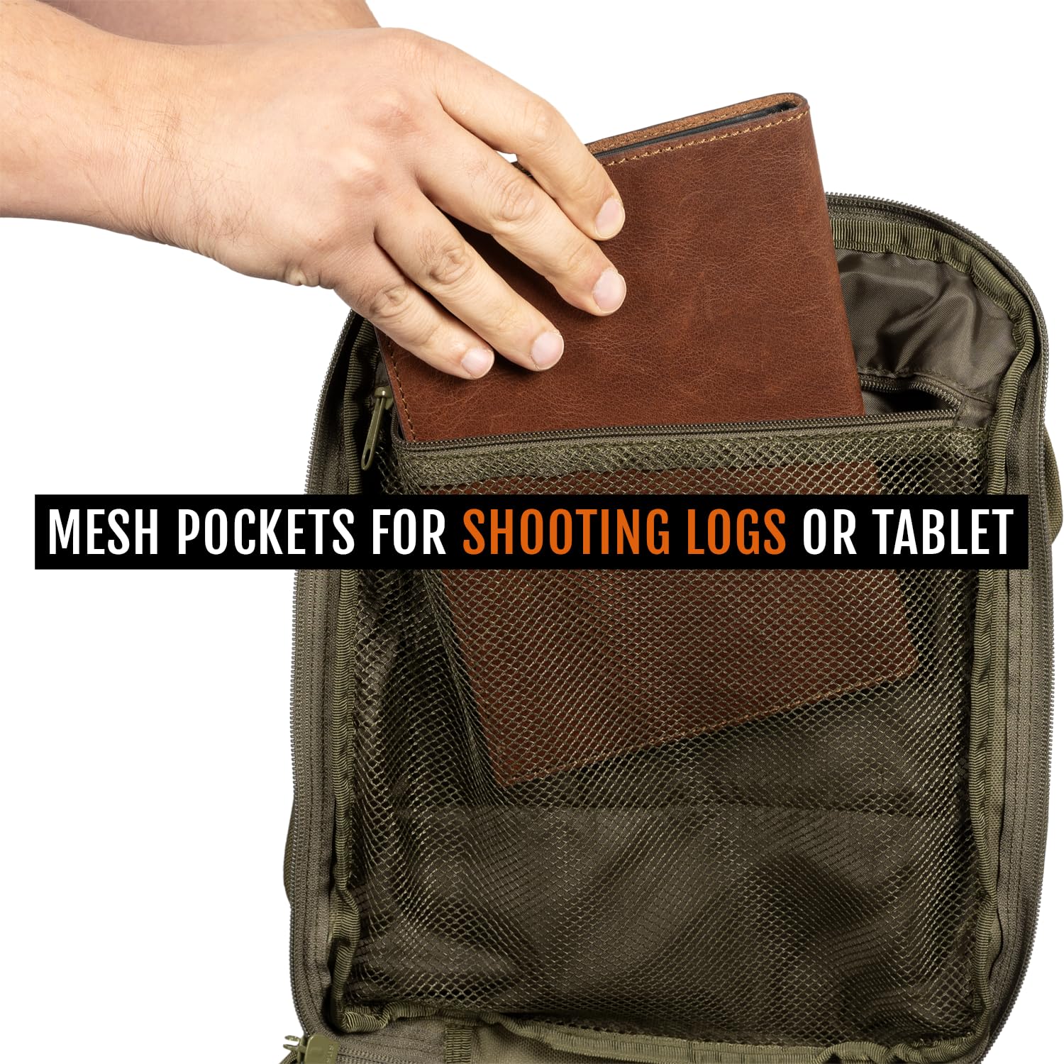 ACE Schakal Sacoche pour Armes - Sacoche d'intervention avec Molle pour Pistolet & Armes Courtes - Tactique & verrouillable grâce à Un Cadenas