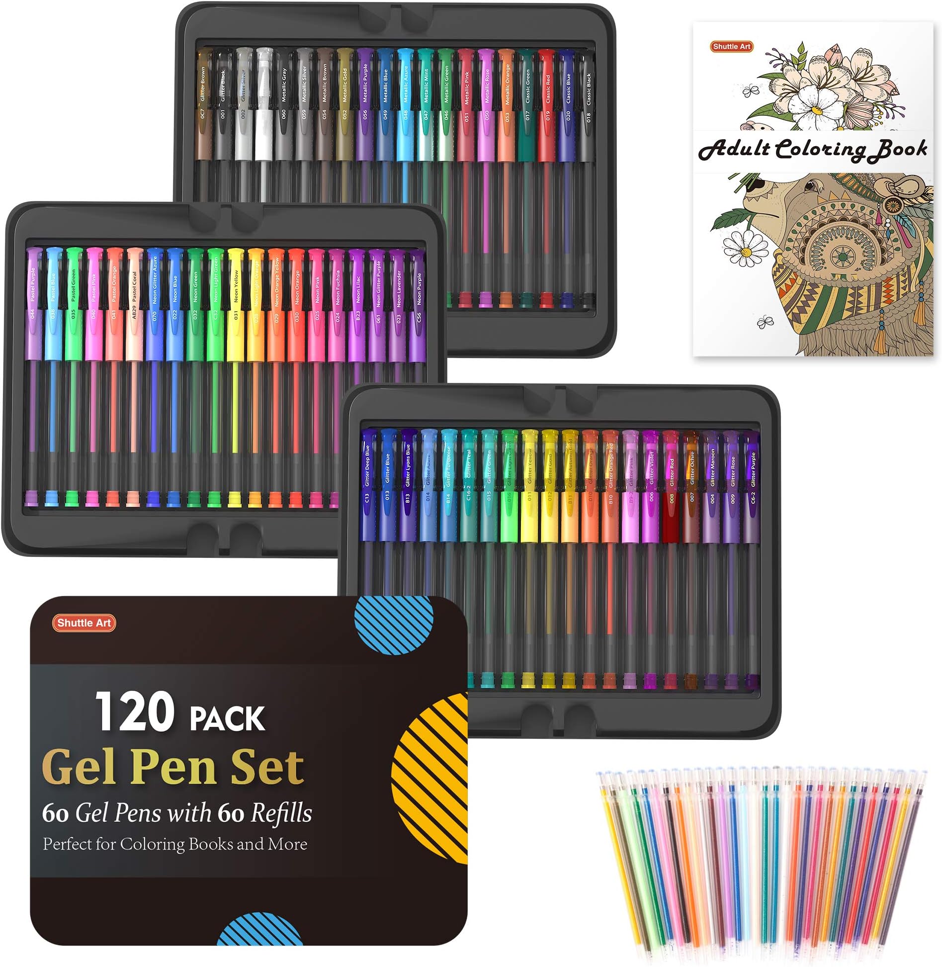120 gel pens Clearance