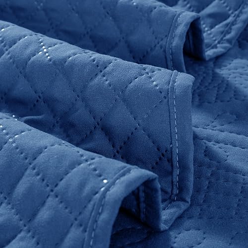 Miniatura 6 de HOMBYS Colchas de tamaño King de gran tamaño de 122 x 138 pulgadas, juego de edredón de 3 piezas tamaño King de Alaska, ligero, suave y extra grande
