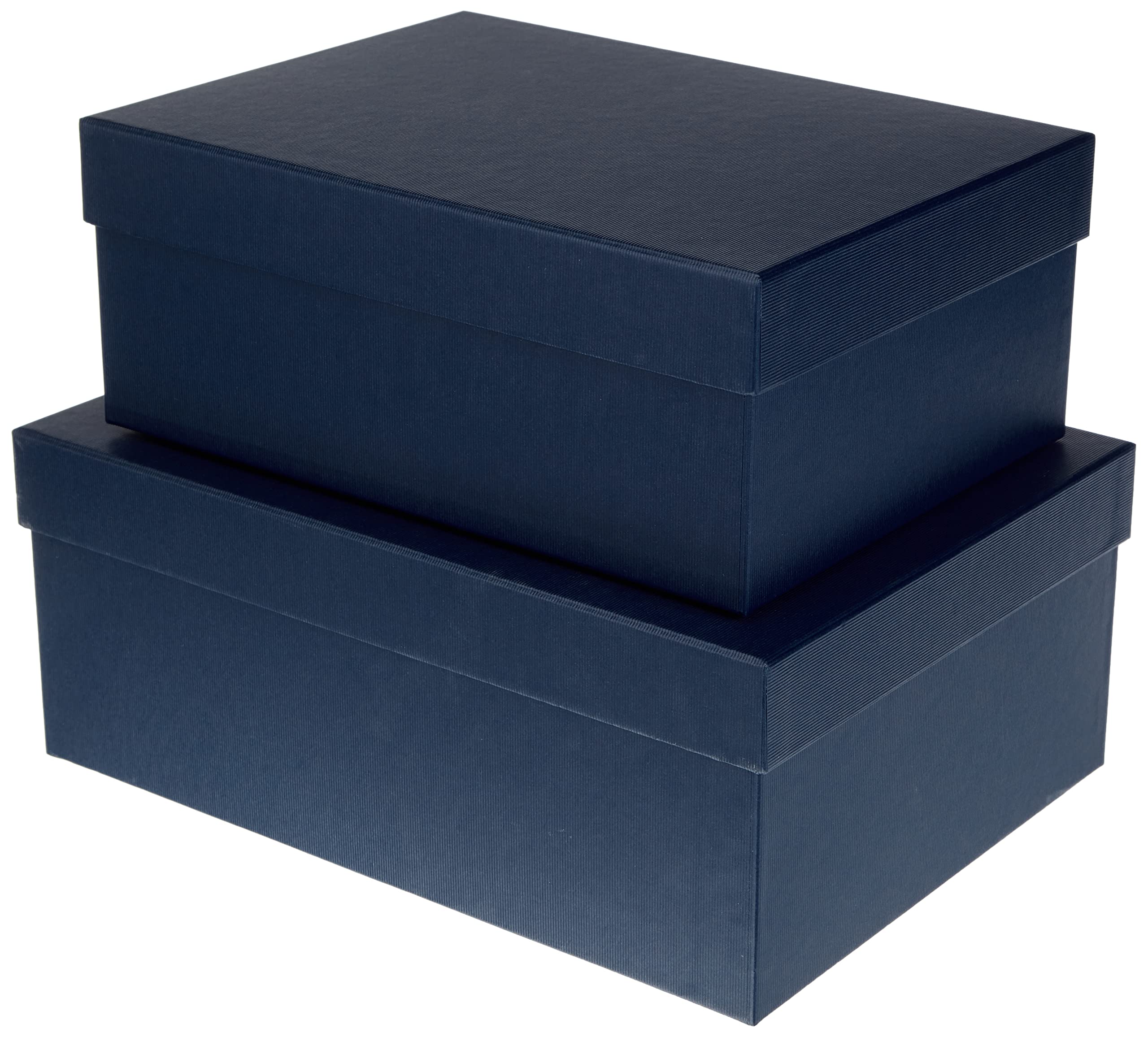 Rössler Navy Papier 13491453900 - S.o.h.o. Boxline Box Of 2 Rectangular