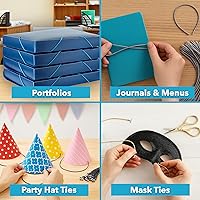 Vista 5 de Mandala Artesanía Menú Máscara Badge Sign Hanging Elastic Cord bucle banda con metal de púas púas