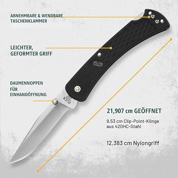 Buck 110 Slim Select Single-Handed Knife