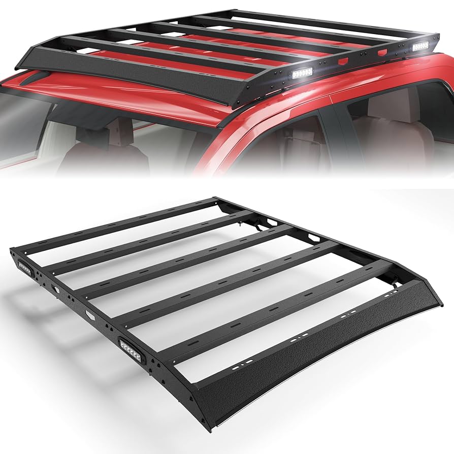 Amazon.com: LONGSU Tundra CrewMax Roof Rack Top Cargo