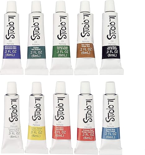 Miniatura 3 de Studio 71 Juego de arte de pintura al óleo, 25 piezas