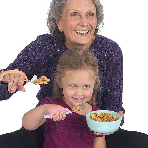 Miniatura 4 de EaZyHold Brazalete universal de silicona, ayuda adaptativa para agarre débil, soporte de movilidad limitada para la vida diaria, paquete de 9