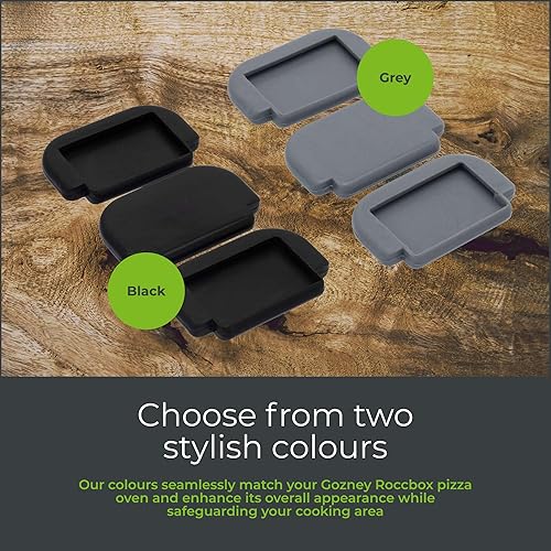 Miniatura 6 de Gozney Roccbox - Horno para pizza con patas de goma color negro, protectores de superficie (3 unidades)