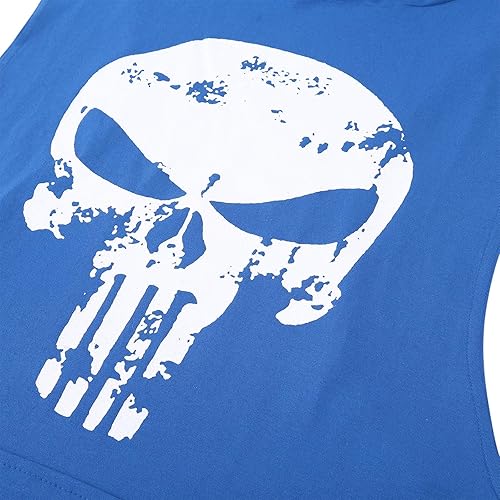 Miniatura 5 de Men's Workout Hooded Tank Tops Bodybuilding Muscle Shirt Sleeveless Gym Training Hoodies