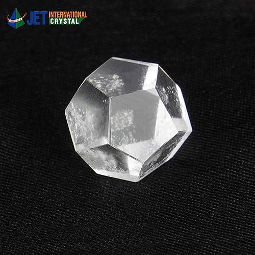 Miniatura 2 de Hermoso cristal de cuarzo dodecaedro piedra preciosa Sphatik Cristal original Natural Auténtico Buena Suerte Genuino Divino Santo Metafísico Reiki