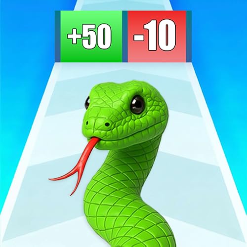 Snake Run Race 3D - Fun Snake Running Games 2026