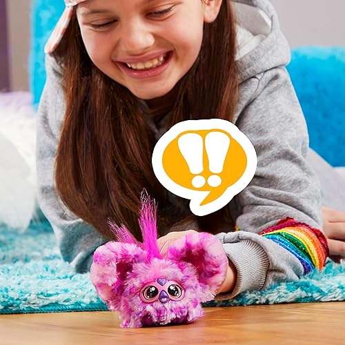 Miniatura 6 de Furby Furblets Hip-Bop Mini Friend, más de 45 sonidos, música hip hop y frases furbish, juguetes de peluche electrónicos para niñas y niños de 6