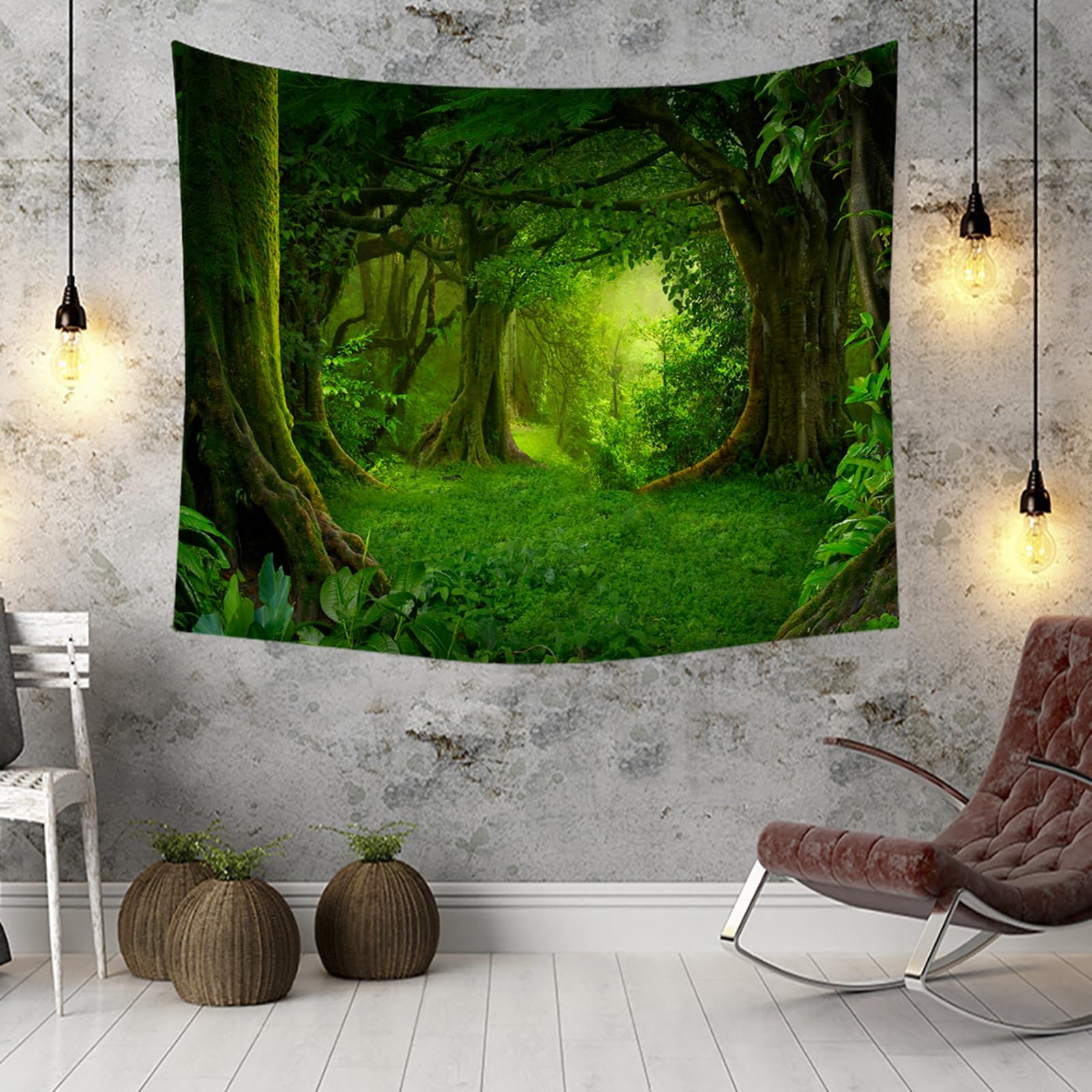 RDSGYZ Dekoracja ścienna z materiału, duża, 300 x 256 cm, dywan ścienny, chusta na ścianę, do sypialni, pokoju dziecięcego