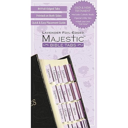 Majestic Bible Tabs Lavender
