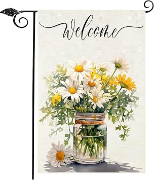 Spring Summer Winte Arrangement-Welcome-Vertical-Farmhouse-Decoration