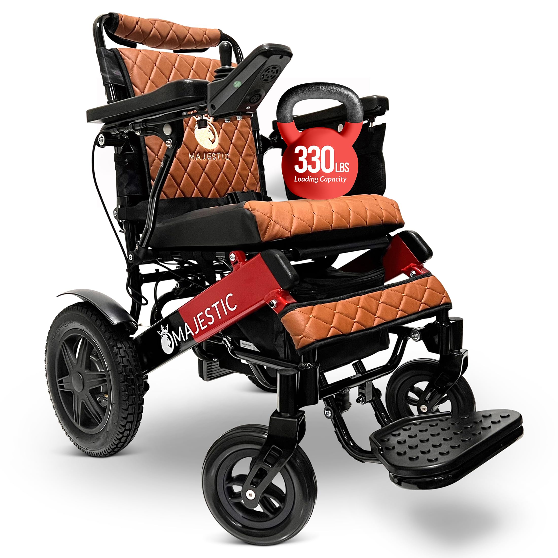 Majestic IQ-9000 Electric Wheelchairs for Adults,Durable Ultra Light Wheel Chair,Light Weight Folding Power Chair for Seniors