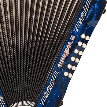 Amazon.com: Hohner Corona II G/C/F Accordion - Pearl Dark