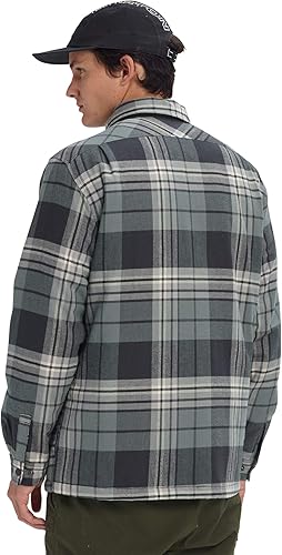 バートン　BRIGHTON SHACKET Burton Men's Brighton Shacket, Castlerock Chunk Plaid, X