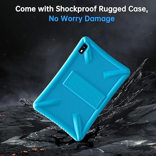 Miniatura 7 de Topsand Tablet Android 14 de 10 pulgadas con ranura para tarjeta SIM desbloqueada, 10 GB de RAM, 32 GB ROM, 1 TB expandible, cámara de 8 MP, WiFi