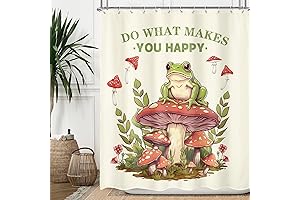Omifly Happy Shower Curtain