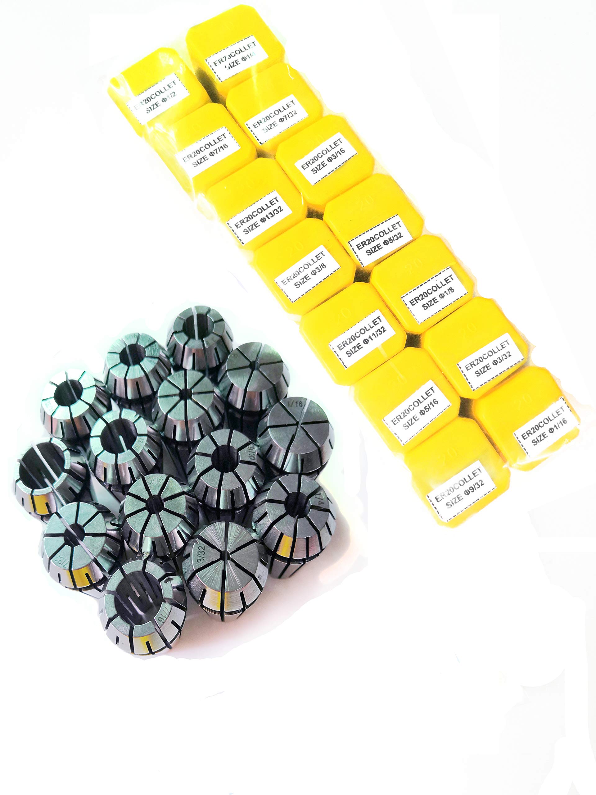 ER20 Spring Collet Set - CNC Engraving Tooling -5