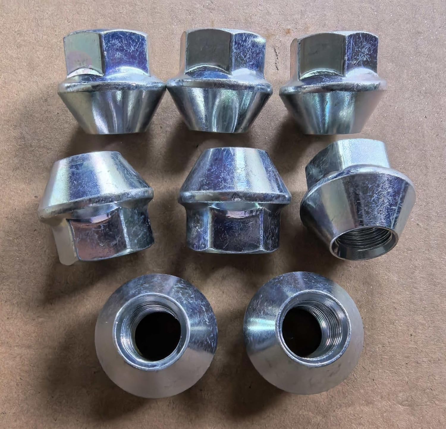 8PCS M14x1.50 Factory Style Wheel Lug Nuts 611-979 Replacement for 2012-2025 Dodge Ram 2500 3500 SRW ‎Steel Wheels Model; 2011-2023 Dodge Charger, 18-22 Challenger, 21-25 Durango