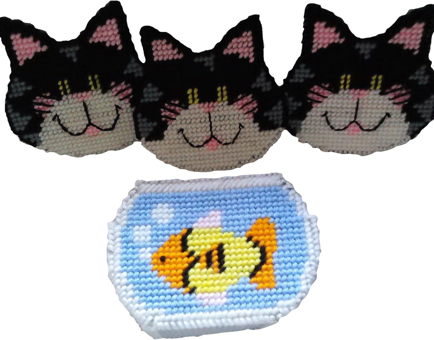 Cats in Fishbowl Home & Kitchen