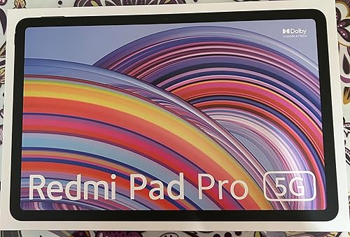 XIAOMI Redmi Pad Pro 12.1" 2.5K 6GB/128GB Gris Grafito — priekinis vaizdas