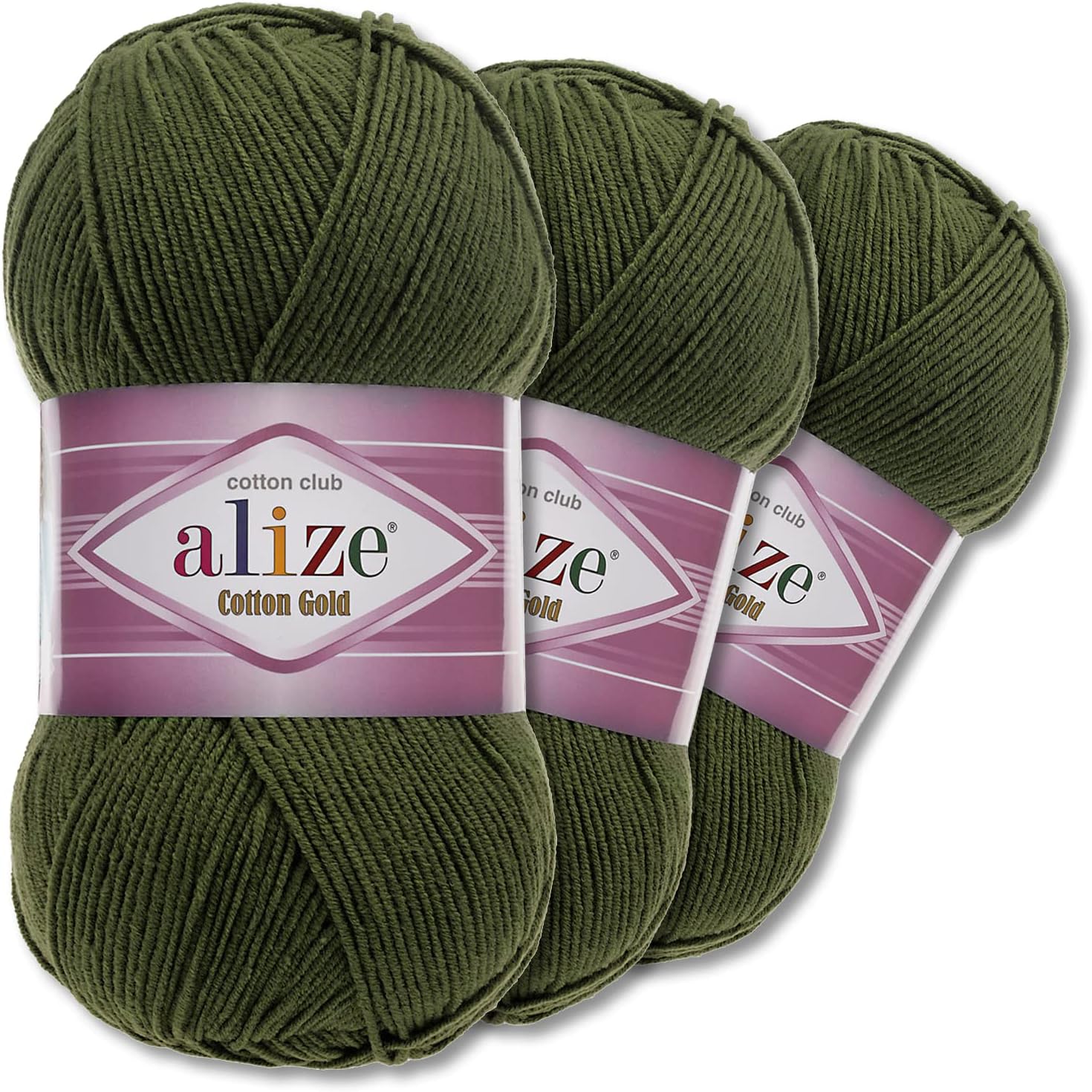 Wohnkult Alize 3 x 100 g Cotton Gold Premium Wol 59 kleuren