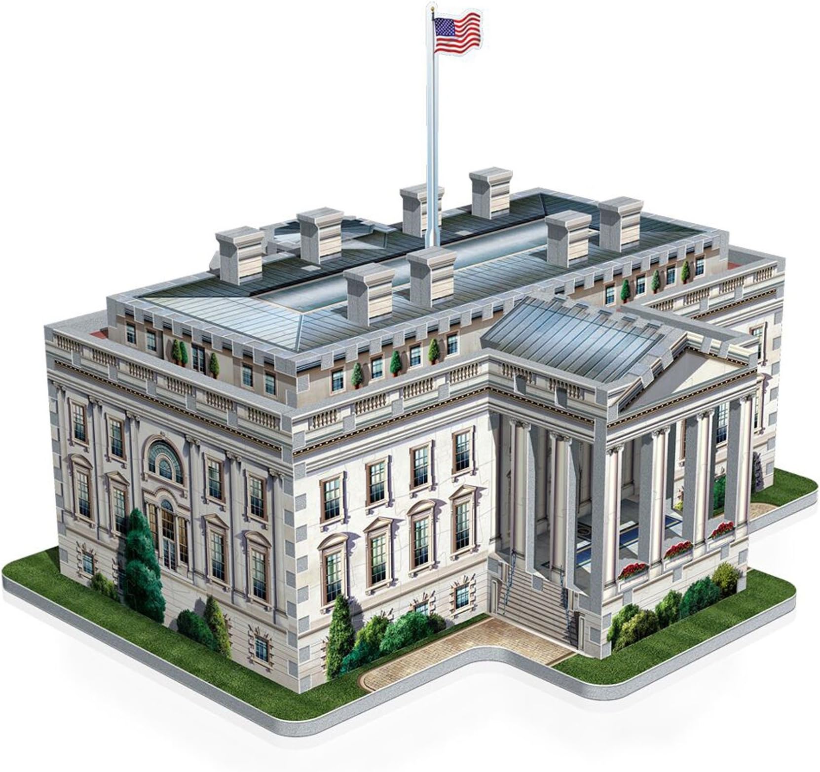 The White House - 3D Jigsaw Puzzle (490 Pieces)