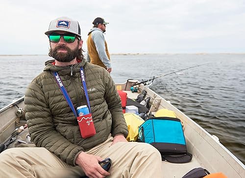 Miniatura 2 de GIVE'R Enfriador de latas de cuello manos libres (paquete de 4)  Funda duradera para latas de refrescos, bebidas energéticas o botellas  Soporte