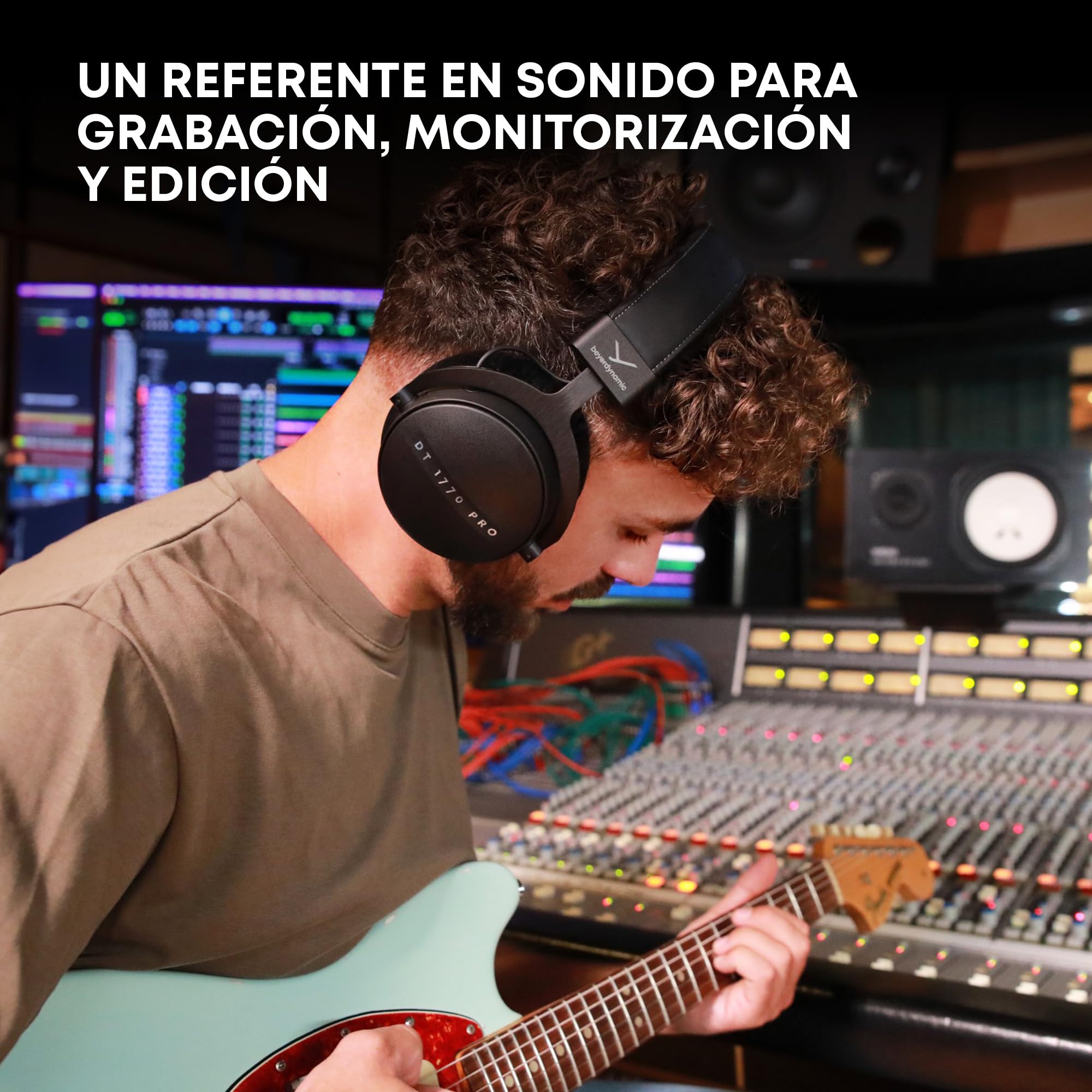 beyerdynamic DT 1770 Pro MKII Auriculares de Estudio Tesla prémium Aptos para grabación Profesional, así como monitorización y edición (Cerrados)