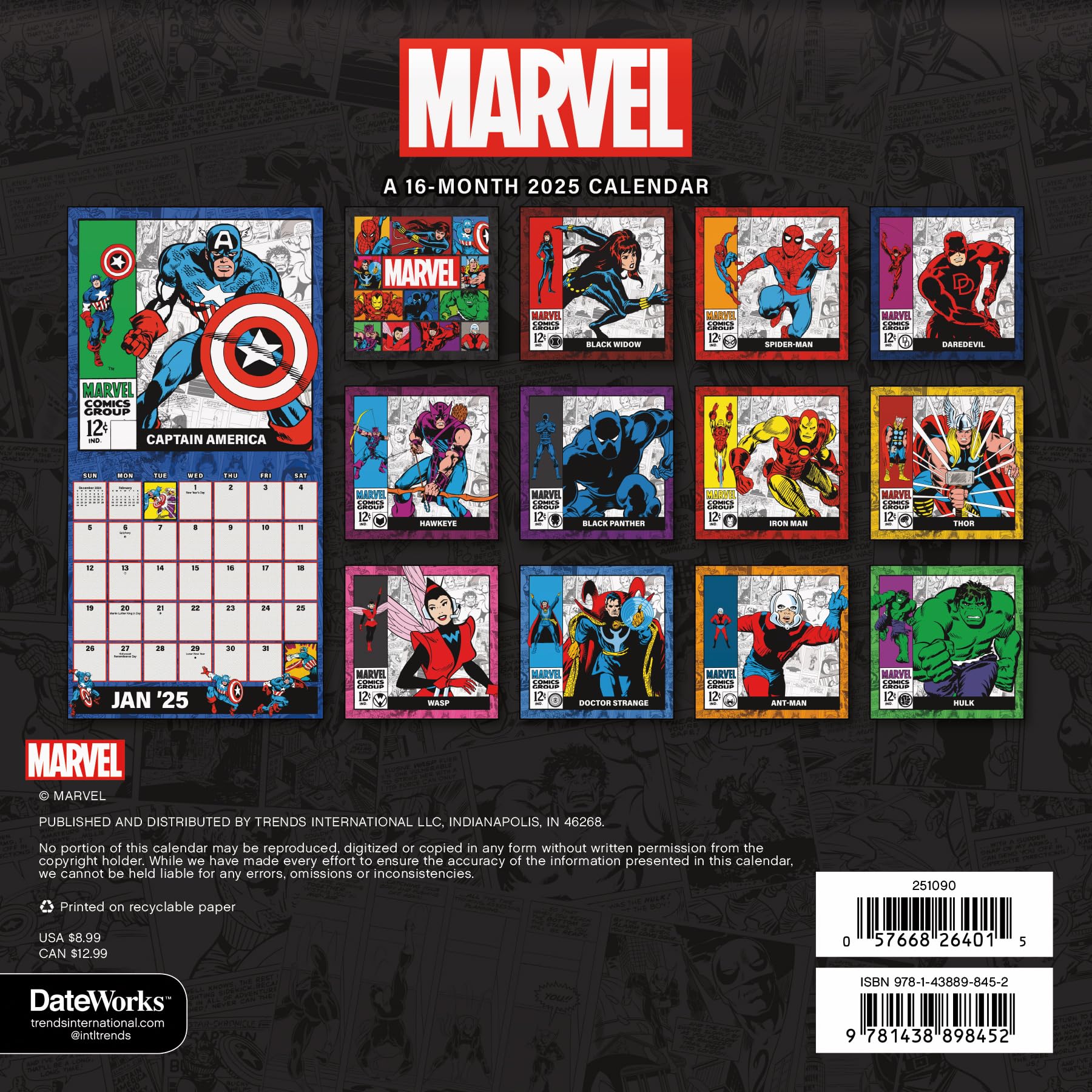amazon-com-marvel-comics-calendar-2025-deluxe-2025-marvel-comics-mini-calendar-bundle-with-over-100-calendar-stickers-mcu-gifts-office-supplies-office-products