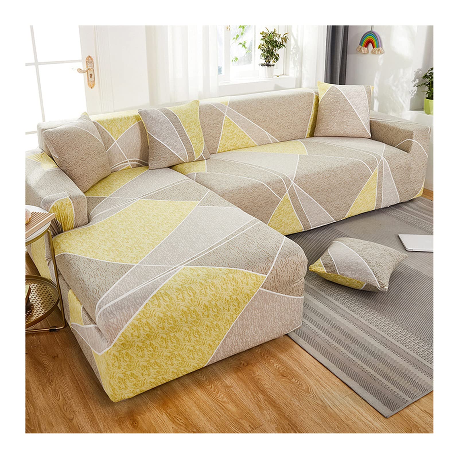 Housse de canapé extensible 3 et 4 places protège efficacement votre mobilier