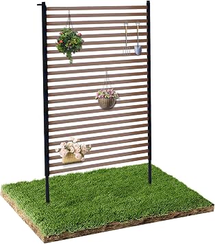 Outdoor Privacy Screens, 3.28FT X 6FT Decorative Privacy Fence Panels for Patio, Backyard and Garden