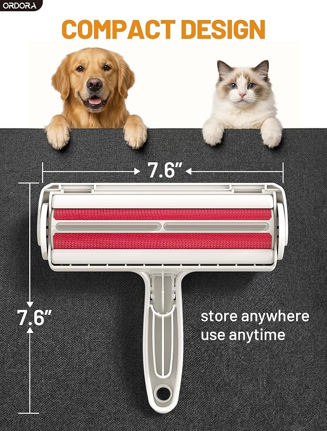 Removedor reutilizable de pelo de mascotas miniatura 8