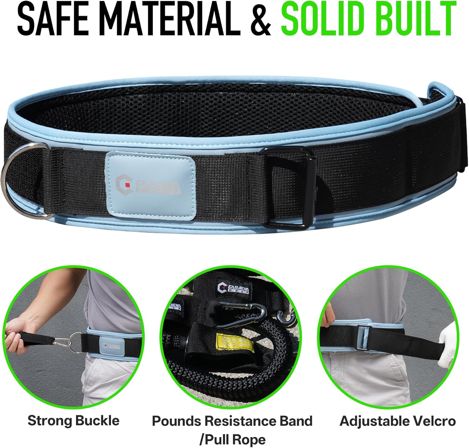 GAIARENA Golf Core Strength Trainer Swing Power Training Equipment, Golfing Exercise Resistance Bands Indoor Golf Fitness Equipment to Improve Speed Strength Flexibility Rotation Swing Posture