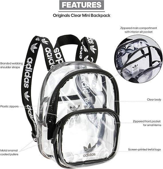 nike clear mini backpack
