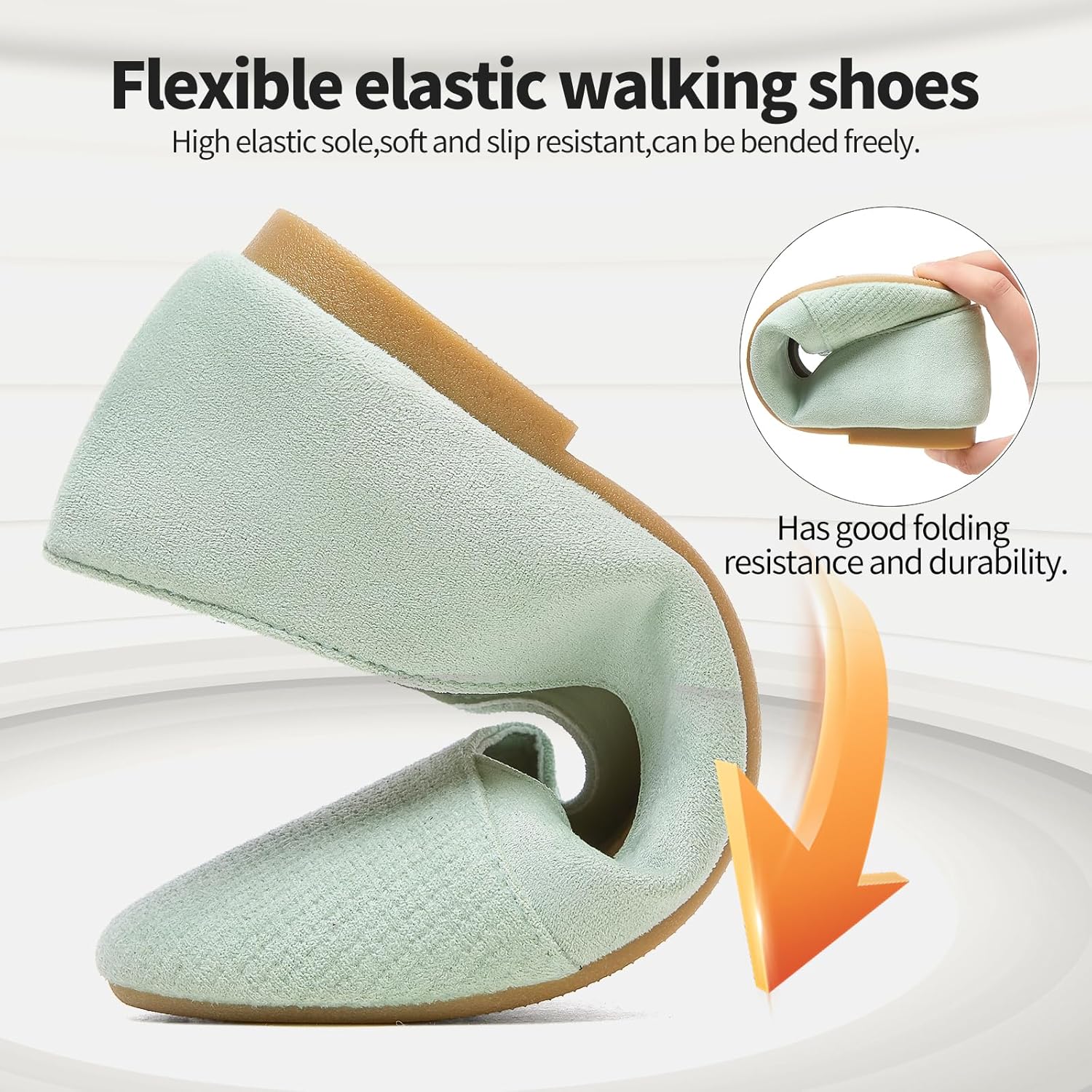 hash bubbie Women's Flats Shoes Black Ballet Flats Dress Shoes for Women Slip on Comfortable Dressy Loafers - Image 4