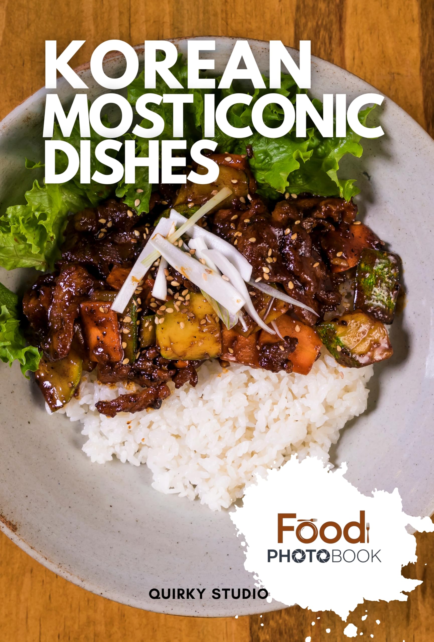 Cuisine traditionnelle coréenne grand livre photo d'art culinaire édition de luxe