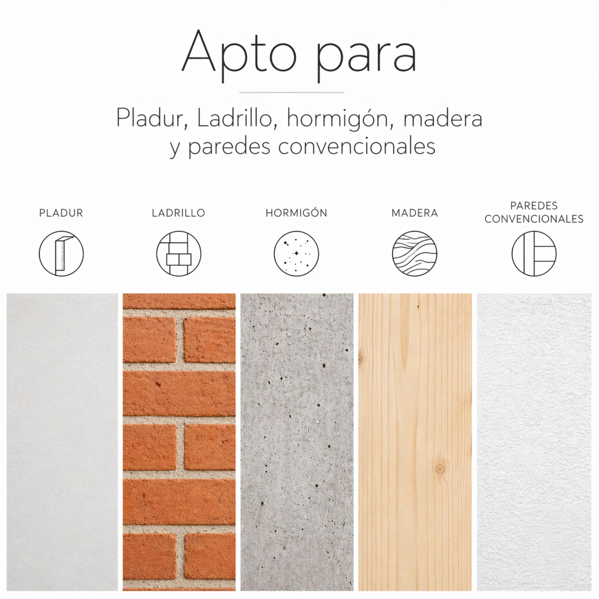 Colgar Cuadros 6 Metros | Guia Blanca | Aluminio Resistente | Incluye 6 Colgadores Nylon y 6 Ganchos RM | Sistema Modular para Hogar Oficina Galería