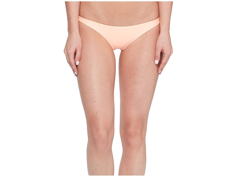 

Vitamin A Swimwear Samba Ruched Back Bottom (Eco Peach) Women's Swimwear