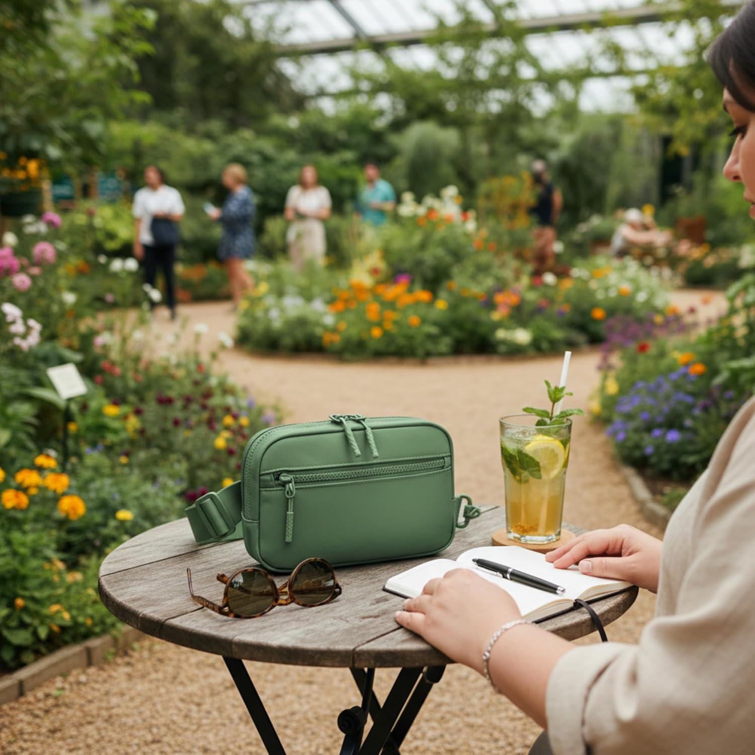 FORZAROCKET Plus Size Fanny Pack, 70-Inch Extended Strap Belt Bag, Crossbody Sling for Women & Men - Image 3