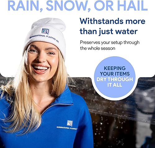 Miniatura 3 de International Plastics Co. Película elástica de plástico de 18 pulgadas 1200 pies 500% de capacidad de estiramiento