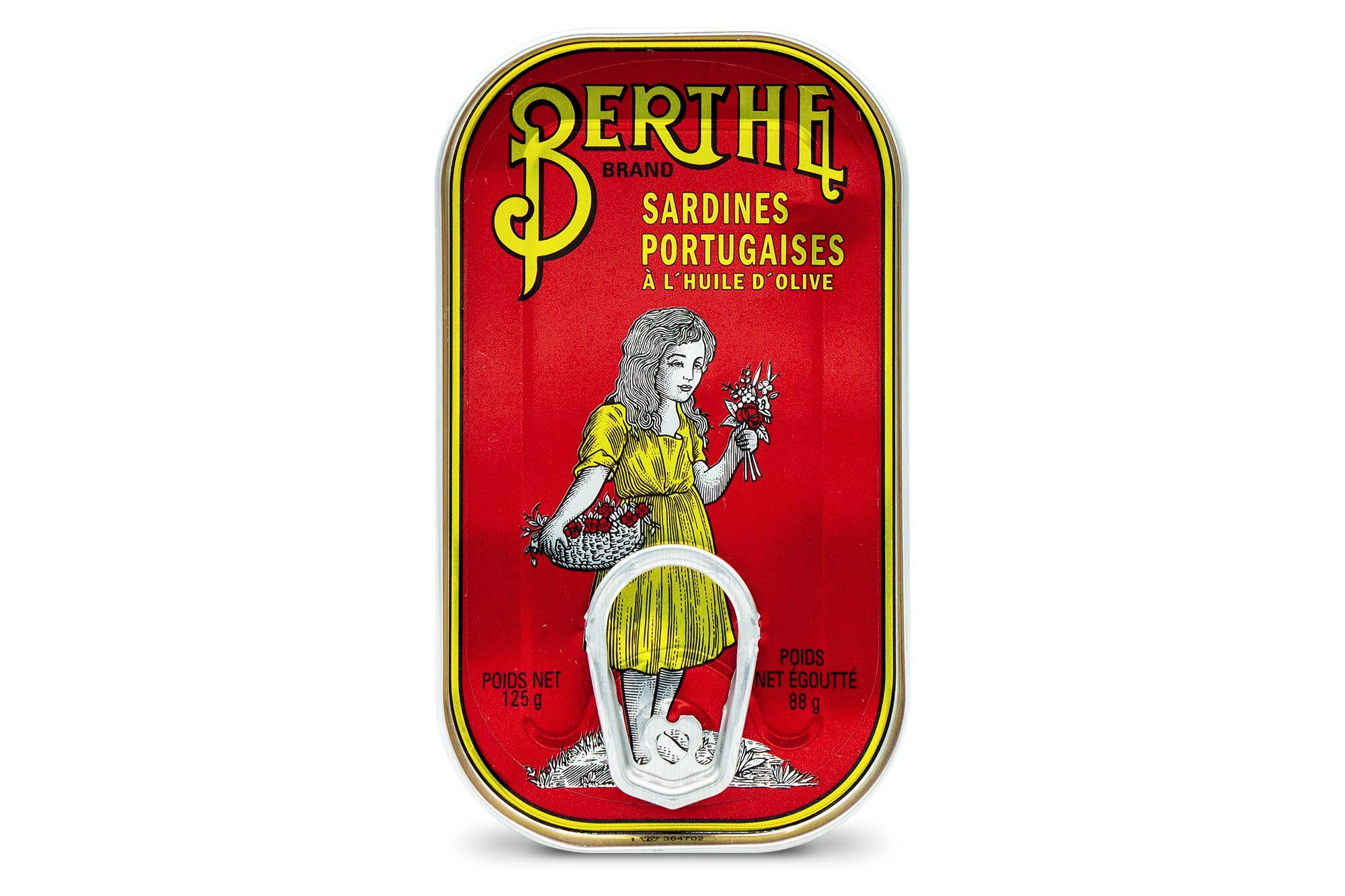 Sardinen in Olivenöl | 6 x 125 g | Berthe | Ramirez | Portugal