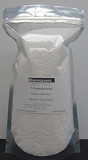 1-Hexadecanol, Reagent, 99.5%, Certified, 500g