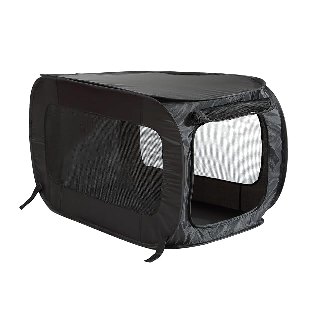 Beatriz casa modas sloppk00blk Pop Up mascota de la perrera, Negro