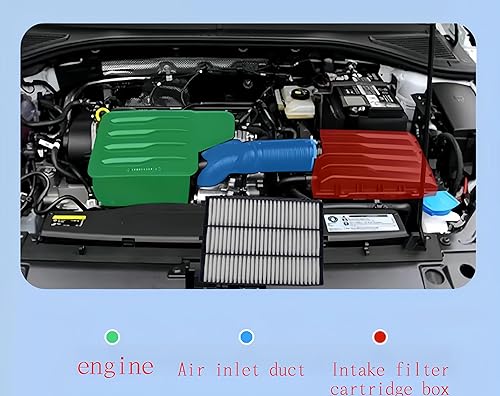 Miniatura 4 de Filtro de aire de motor JTEAF99097 compatible con TUCSON (2016-2021), SPORTAGE (2017-2022) Reemplazo para 28113-D3300, FDA12065, CA12065, AF5260