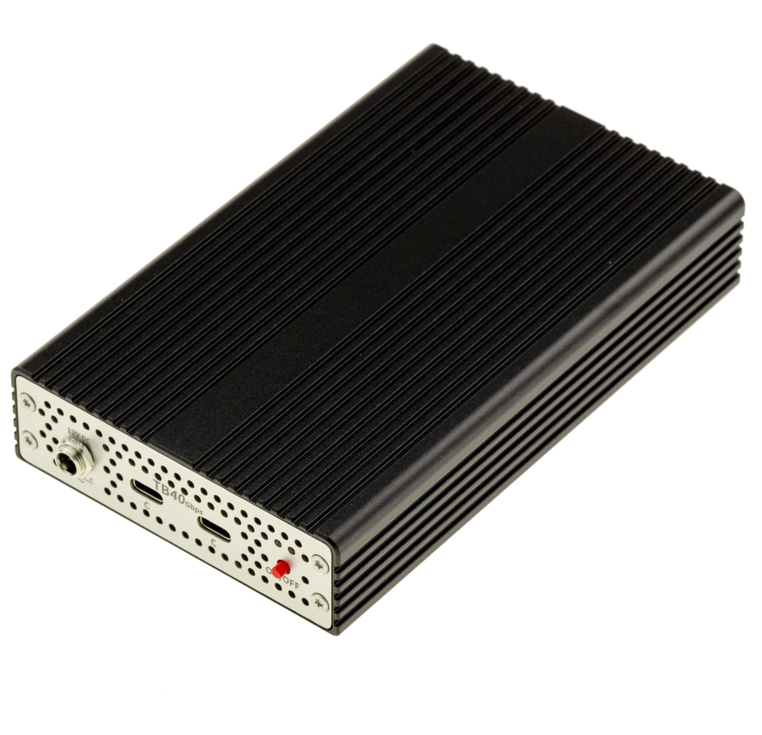 KALEA-INFORMATIQUE Cordon Thunderbolt USB4 40G vers 2 Ports SFP28 25G | Convertisseur USB4 ou Thunderbolt 3/4/5 vers fibre 25G SFP28 avec chipset Mellanox ConnectX-4Lx, chainage Daisy Chain