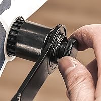 Vista 7 de Bicicleta BikeHand – Cónica interna, Octalink, ISIS Splined – Compatible con herramienta de extracción de soporte inferior Shimano – Mango largo