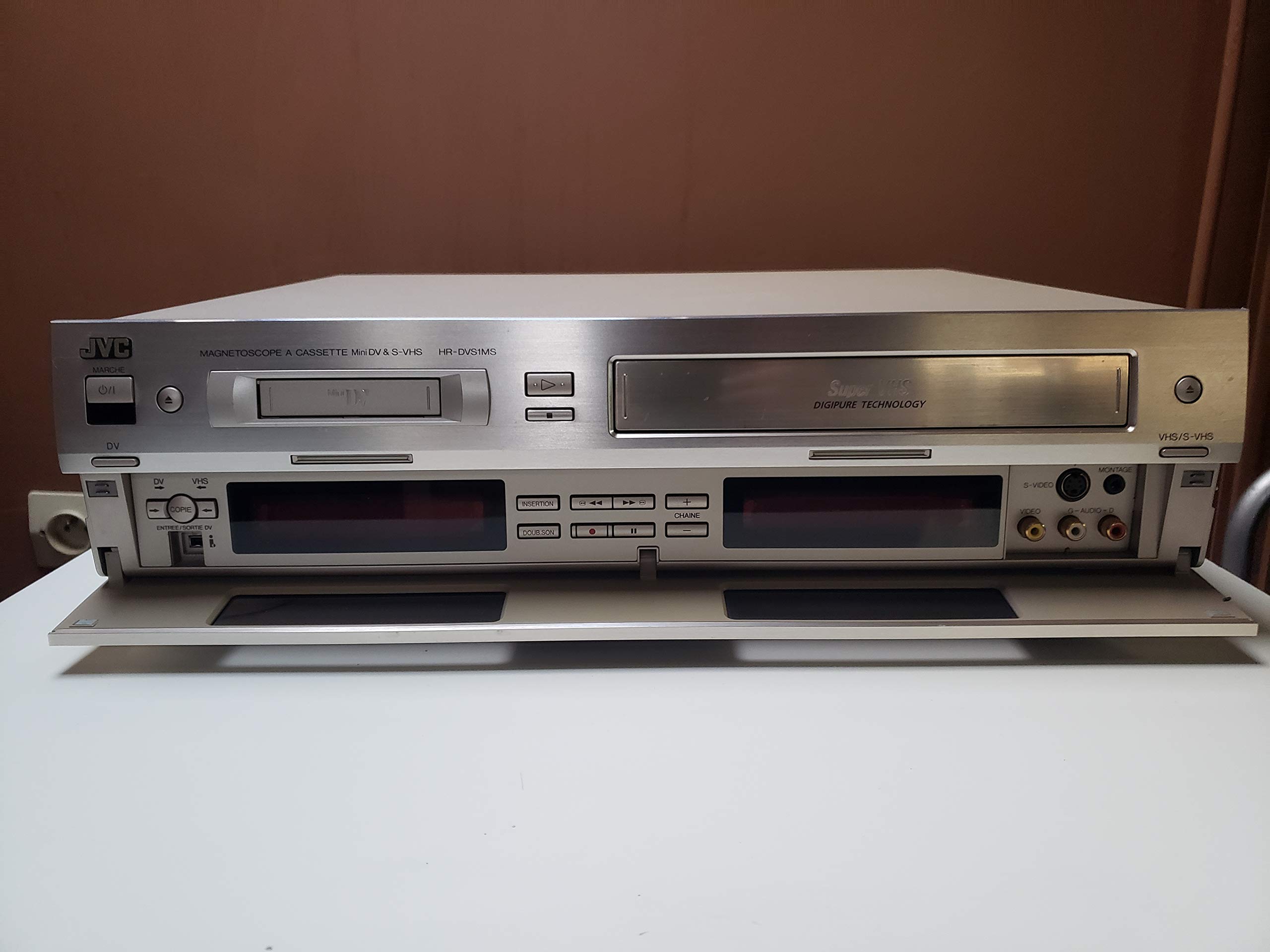 JVC HR-DVS1 DV/S-VHS vídeo Combinado Champán